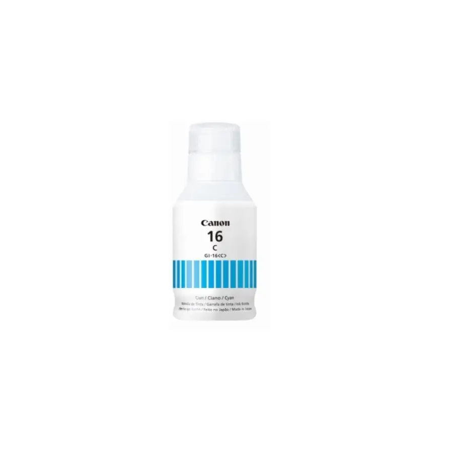 BOTELLA DE TINTA CANON GI-16 C CYAN PARA GX7010 GX6010 4418C001AA