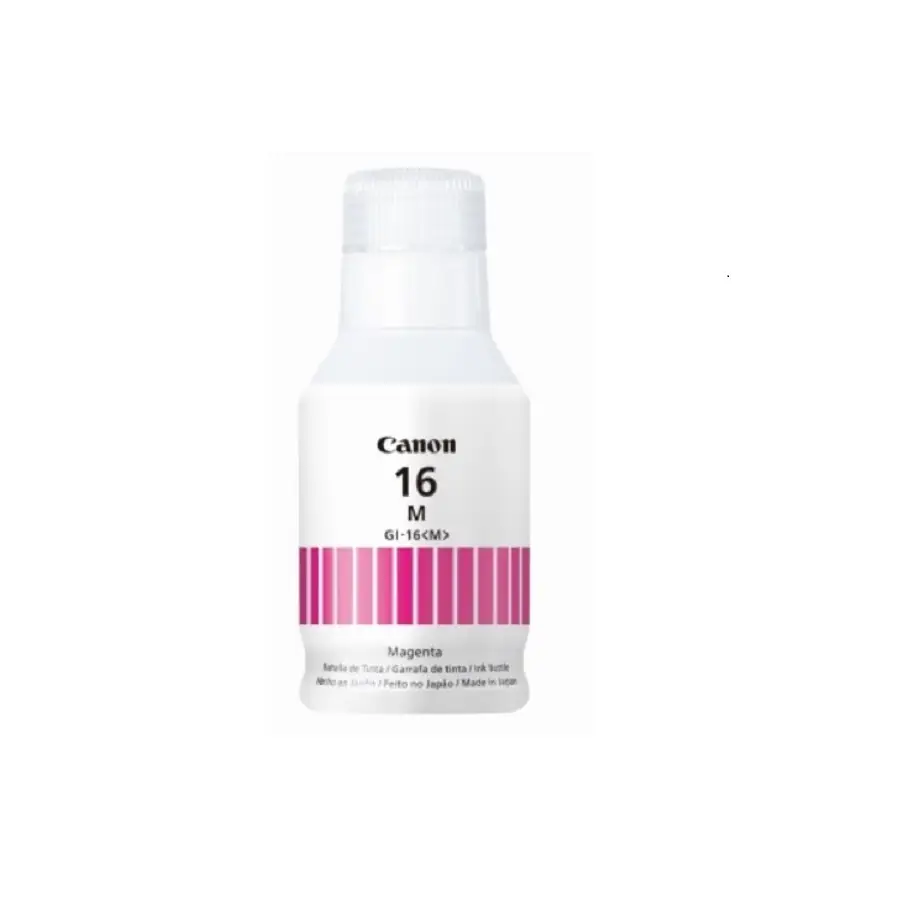 BOTELLA DE TINTA CANON GI-16 MAGENTA 127 ML PARA GX7010 4419C001AA