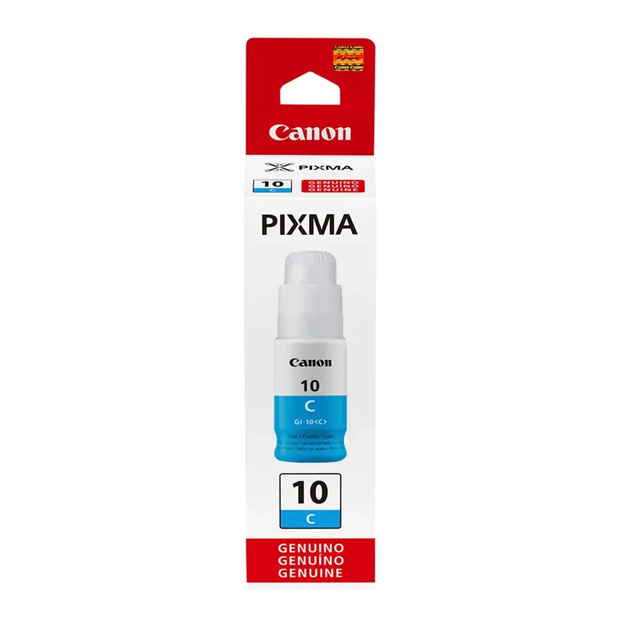BOTELLA DE TINTA CANON GI-10 CYAN 3391C001AB