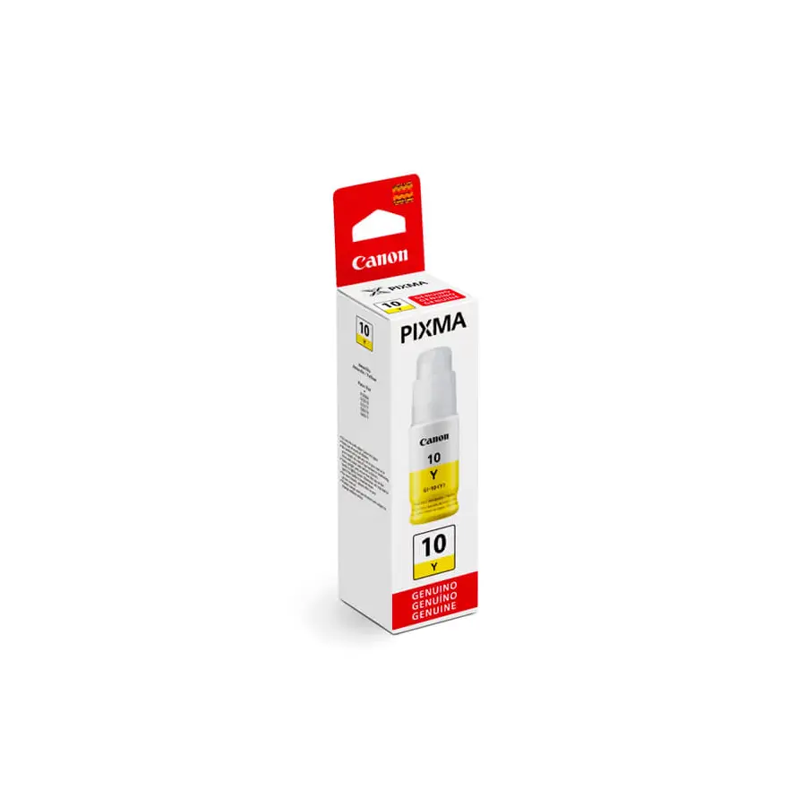 BOTELLA DE TINTA CANON GI-10 AMARILLA 3393C001AB