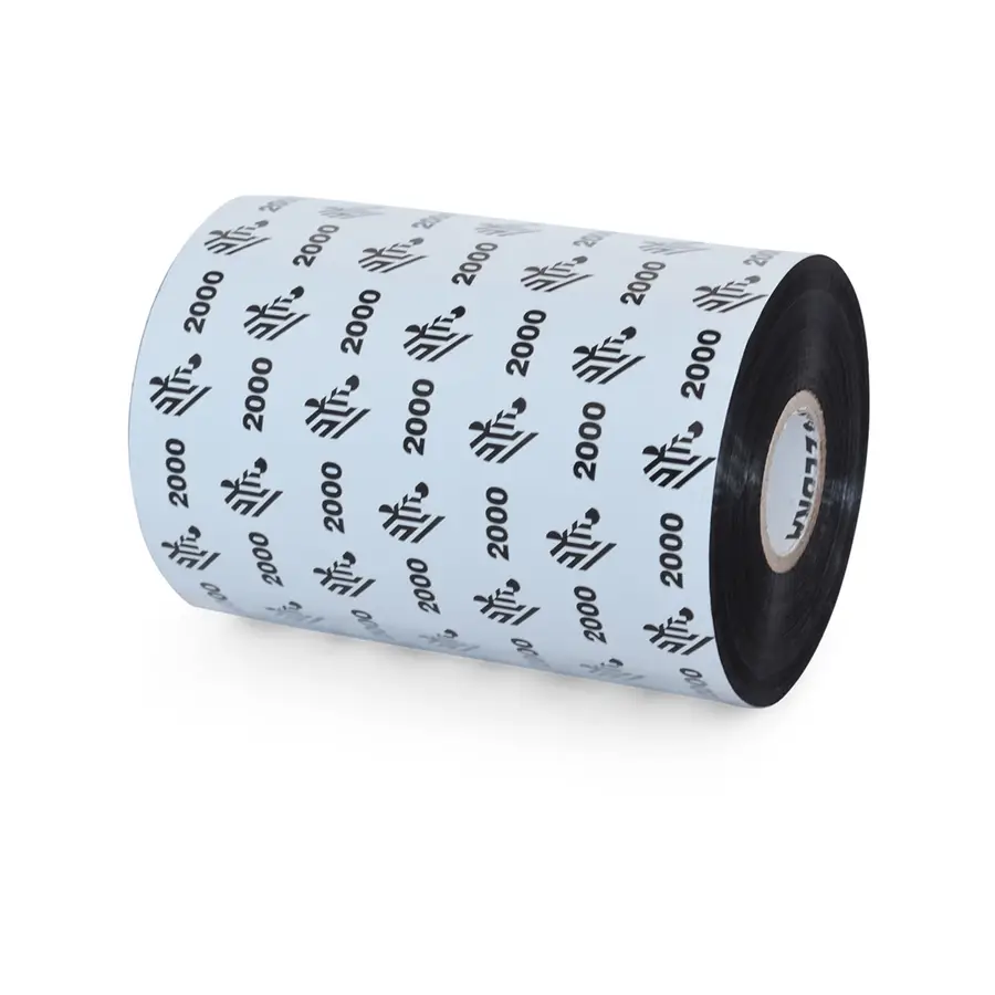 CINTA ZEBRA RIBBON CERA 110X450 PARA IMPINDUSTRIAL 02000BK11045
