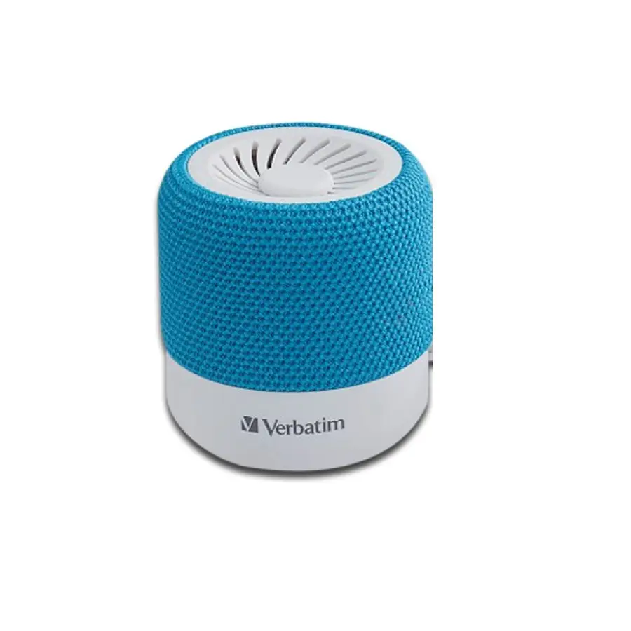 BOCINA MINI VERBATIM INALAMBRICO BLUETOOTH - VERDE AZULADO VB70231
