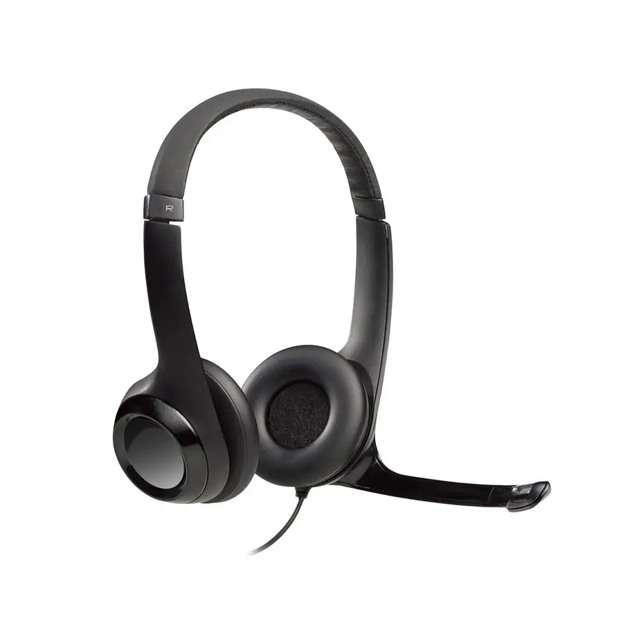 DIADEMA LOGITECH H390 AUD DIG USB PC MAC CHROME GRAPHITE (981-000060)