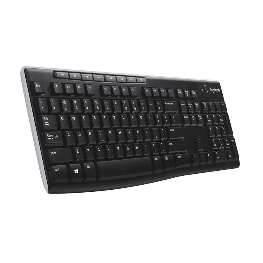 TECLADO LOGITECH K270 INALAM USB UNIFYING PLUG&PLAY BLACK (920-004426)