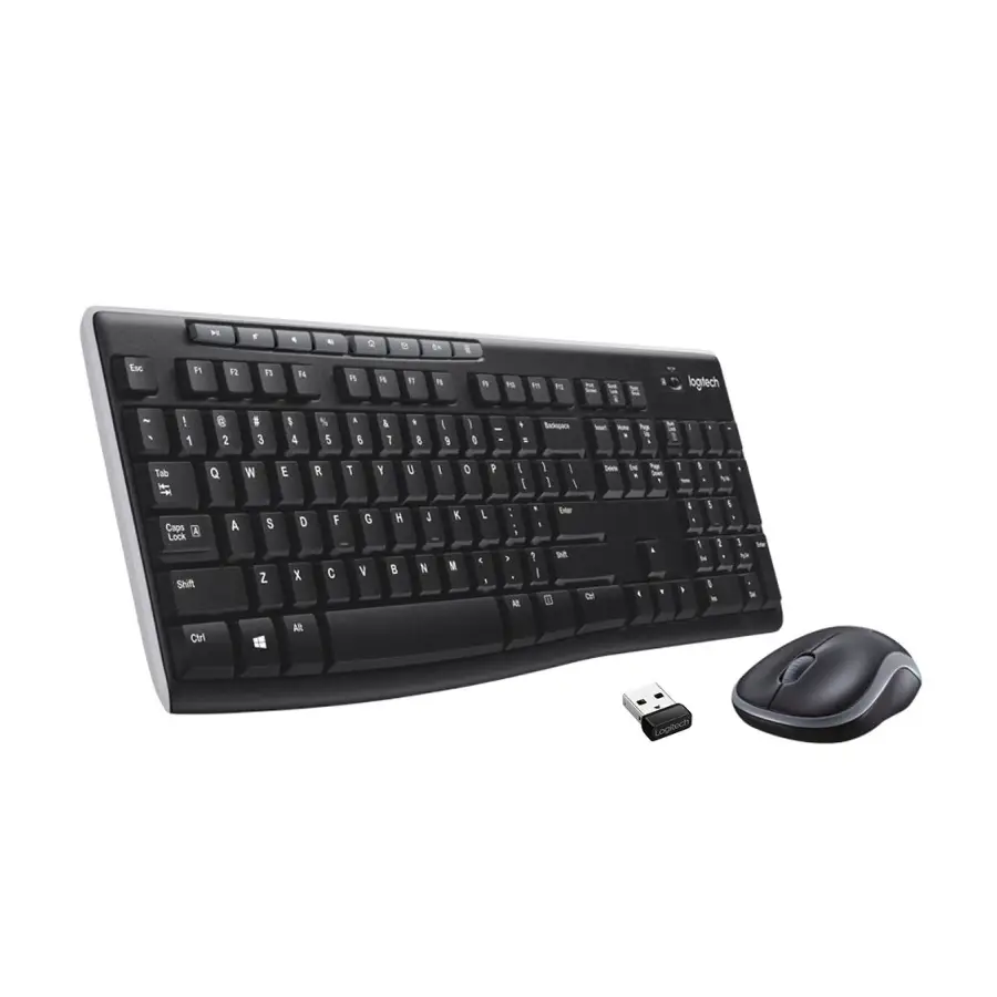 KIT LOGITECH MK270 TECLADO/MOUSE USB PLUG&PLAY 10MT BLACK (920-004432)