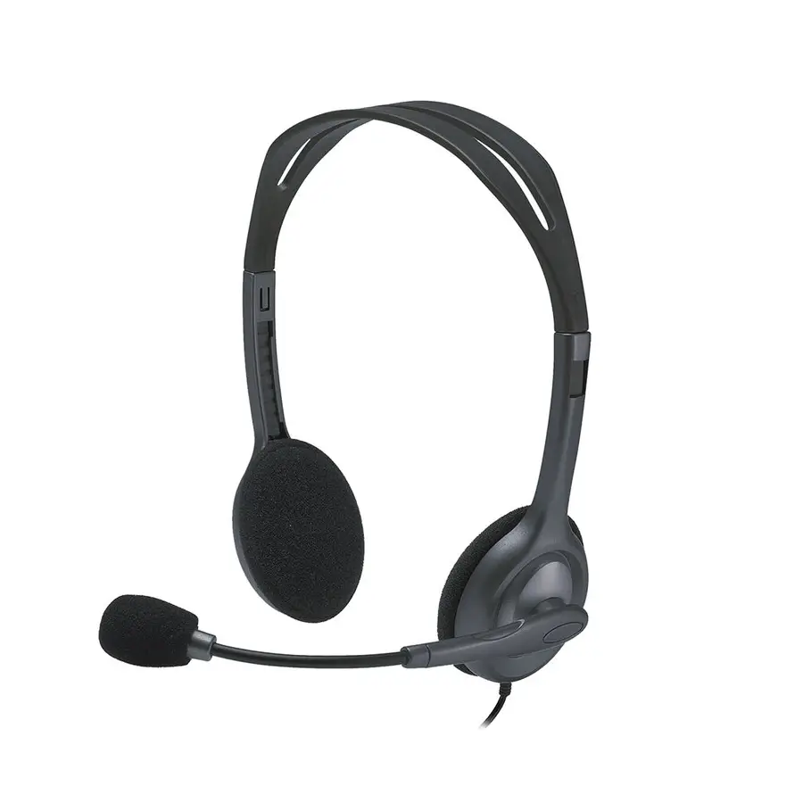 DIADEMA LOGITECH H111 STEREO 3.5MM PC MAC CHROME GRAPHITE (981-000612)