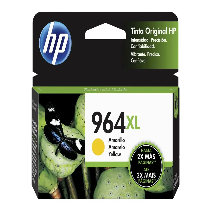 CARTUCHO HP 964XL AMARILLO DE ALTO RENDIMIENTO 3JA56AL