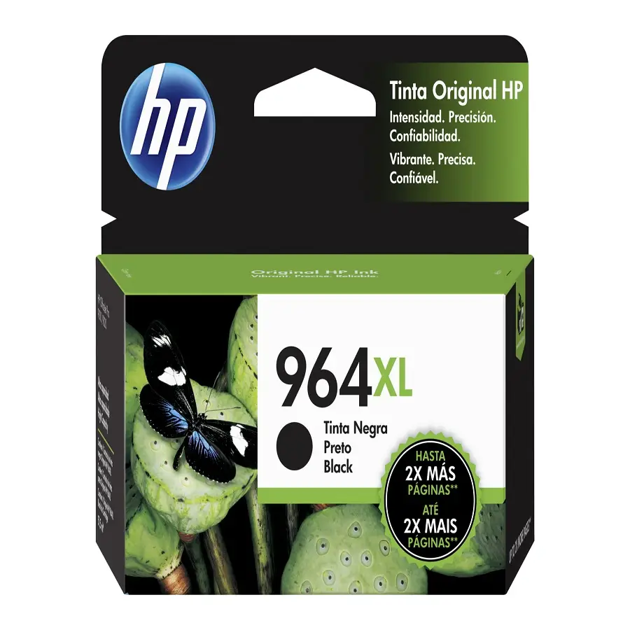 CARTUCHO HP 964XL NEGRO DE ALTO RENDIMIENTO 3JA57AL