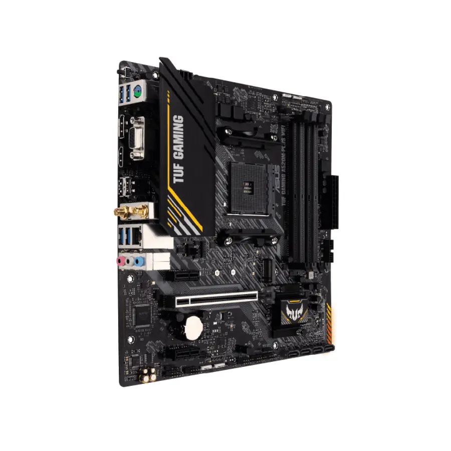 TARJETA MADRE ASUS TUF GAMING A520M-PLUS WIFI RYZEN AM4 DDR4/M.2
