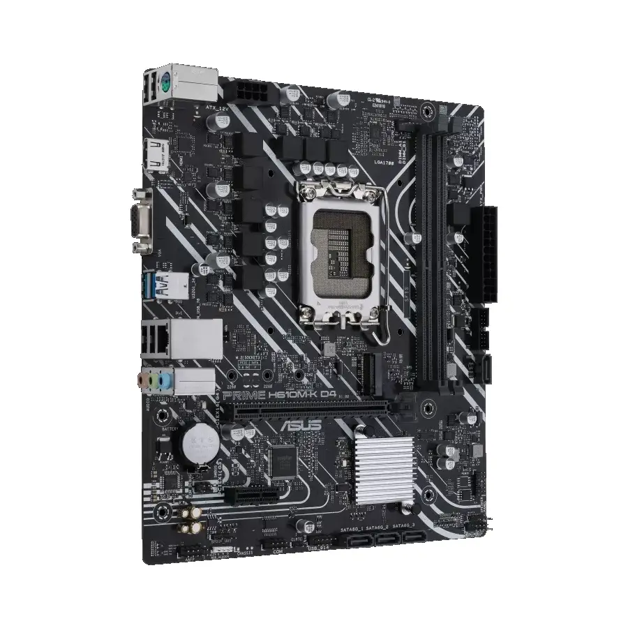 TARJETA MADRE ASUS PRIME H610M-K D4 /MATX/HDMI/LGA1700/64GB/DDR4