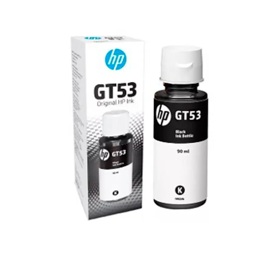 BOTELLA DE TINTA HP GT53 NEGRO DESING JET DE 90 ML 1VV22AL