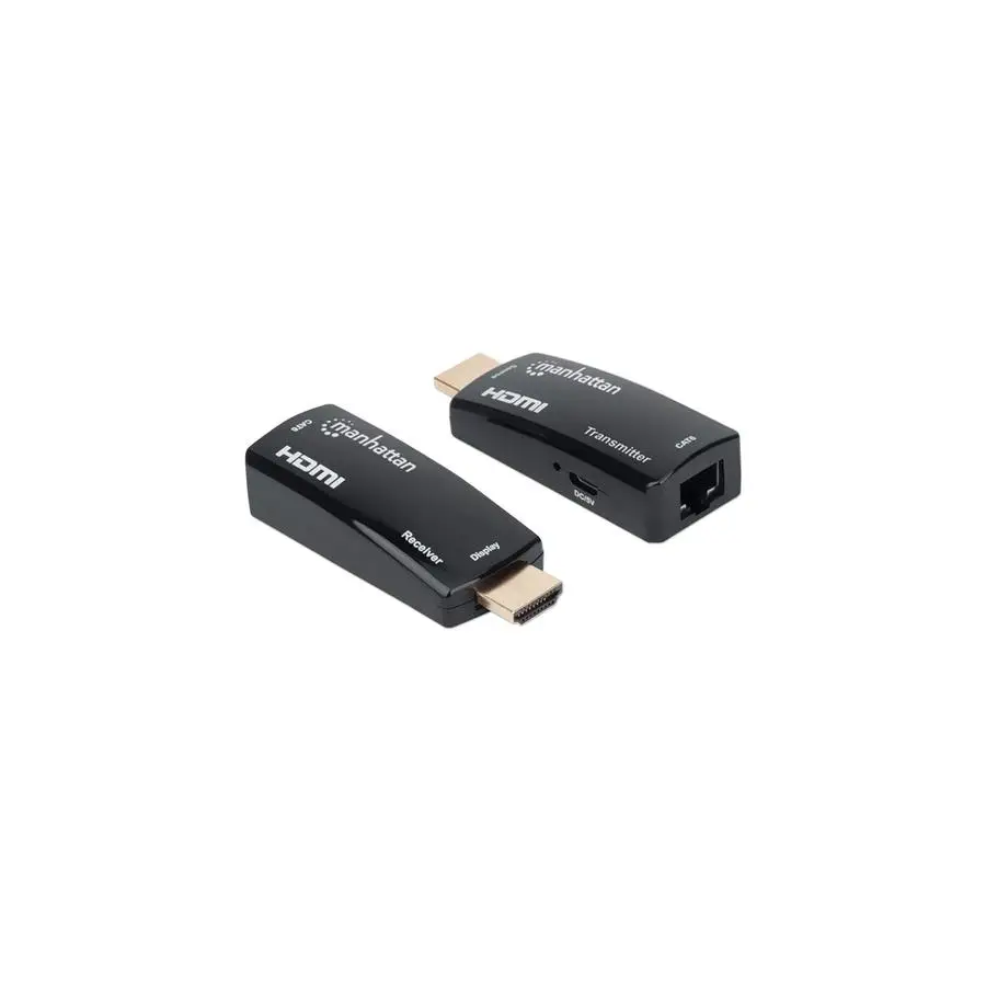 KIT EXTENSOR MANHATTAN COMPACTO HDMI 1080P 60HZ ETHERNET 60M (207539)