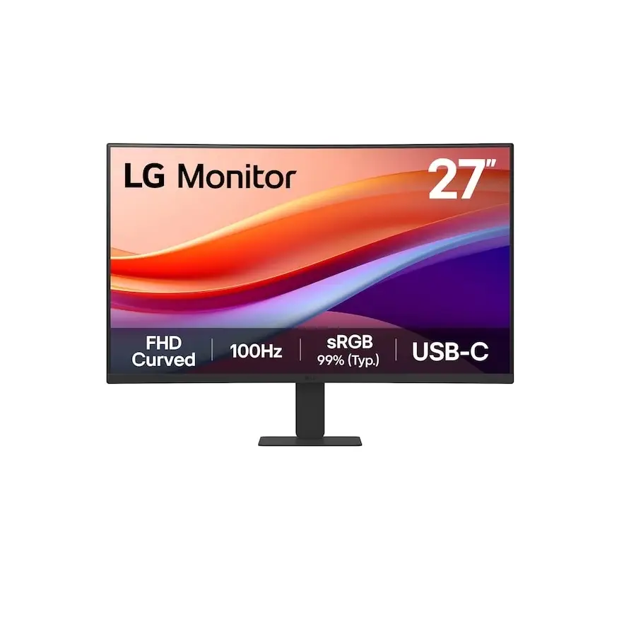 MONITOR CURVO LG LED 27" 27U421A-B FULL HD 100HZ HDMI NEGRO