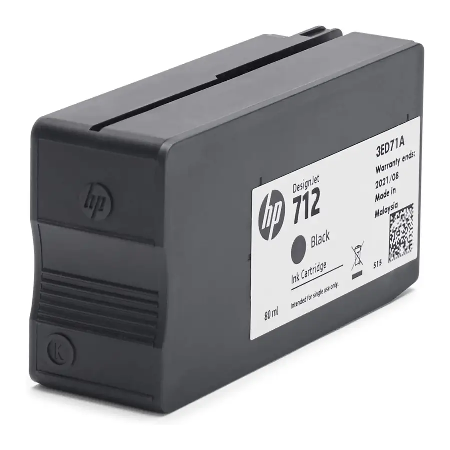 CARTUCHO HP 712 MAGENTA 29 ML PARA PLOTTER (3ED68A)