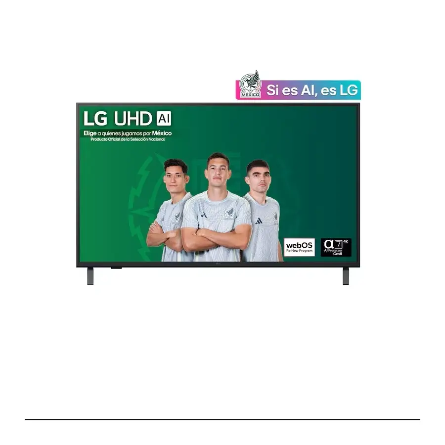 PANTALLA LG SMART TV 43" LED UA75 4K ULTRA HD NEGRO