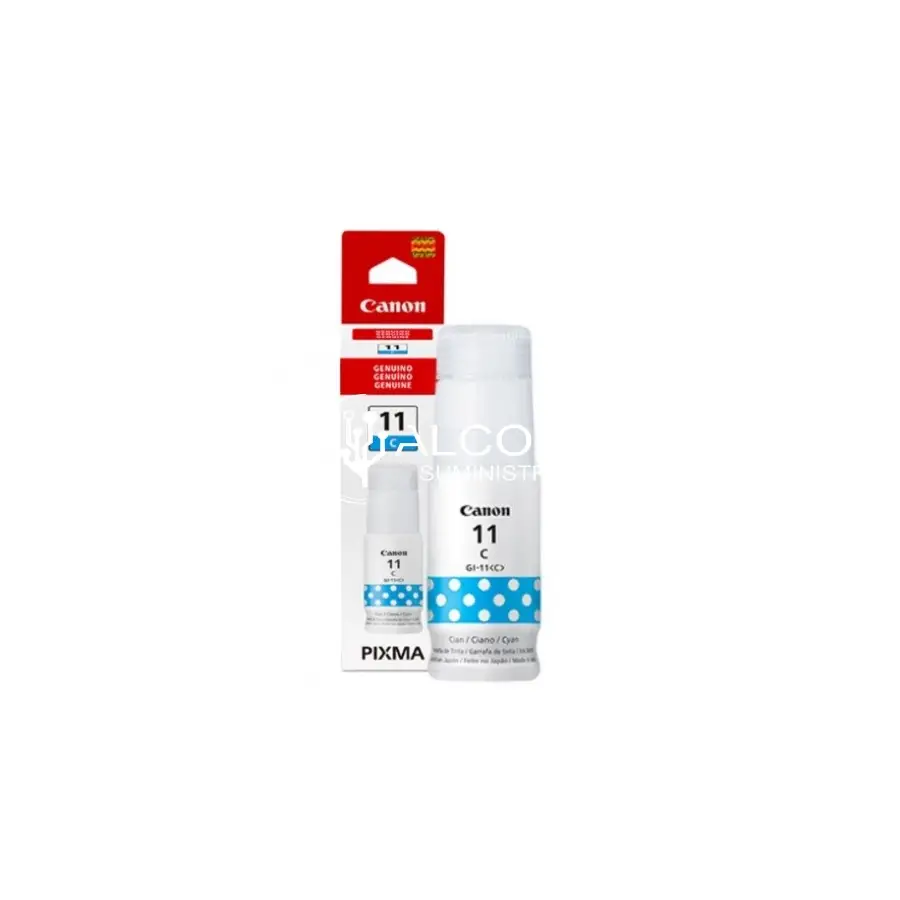 BOTELLA DE TINTA CANON GI-11 C PARA PIXMA G2160 G3160 4534C001AA
