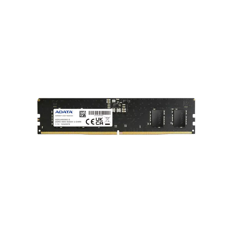 MEMORIA DDR5 ADATA 8GB 4800MHZ UDIMM (AD5U48008G-S)