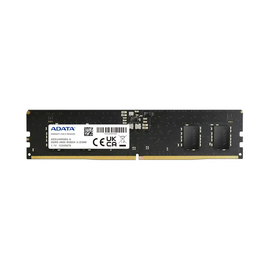 MEMORIA DDR5 ADATA 16GB 4800MHZ UDIMM (AD5U480016G-S)