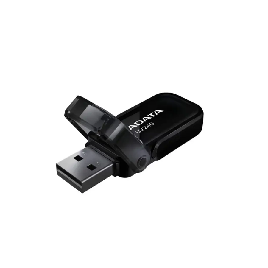 MEMORIA FLASH ADATA UV240 32GB NEGRO 2.0 (AUV240-32G-RBK)