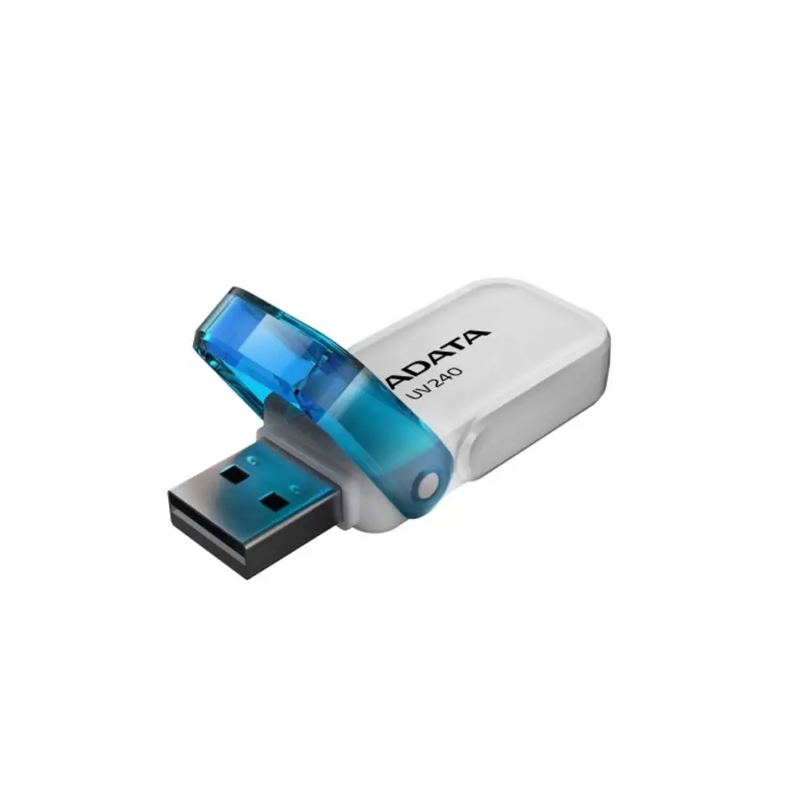 MEMORIA FLASH ADATA UV240 32GB BLANCO 2.0 (AUV240-32G-RWH)