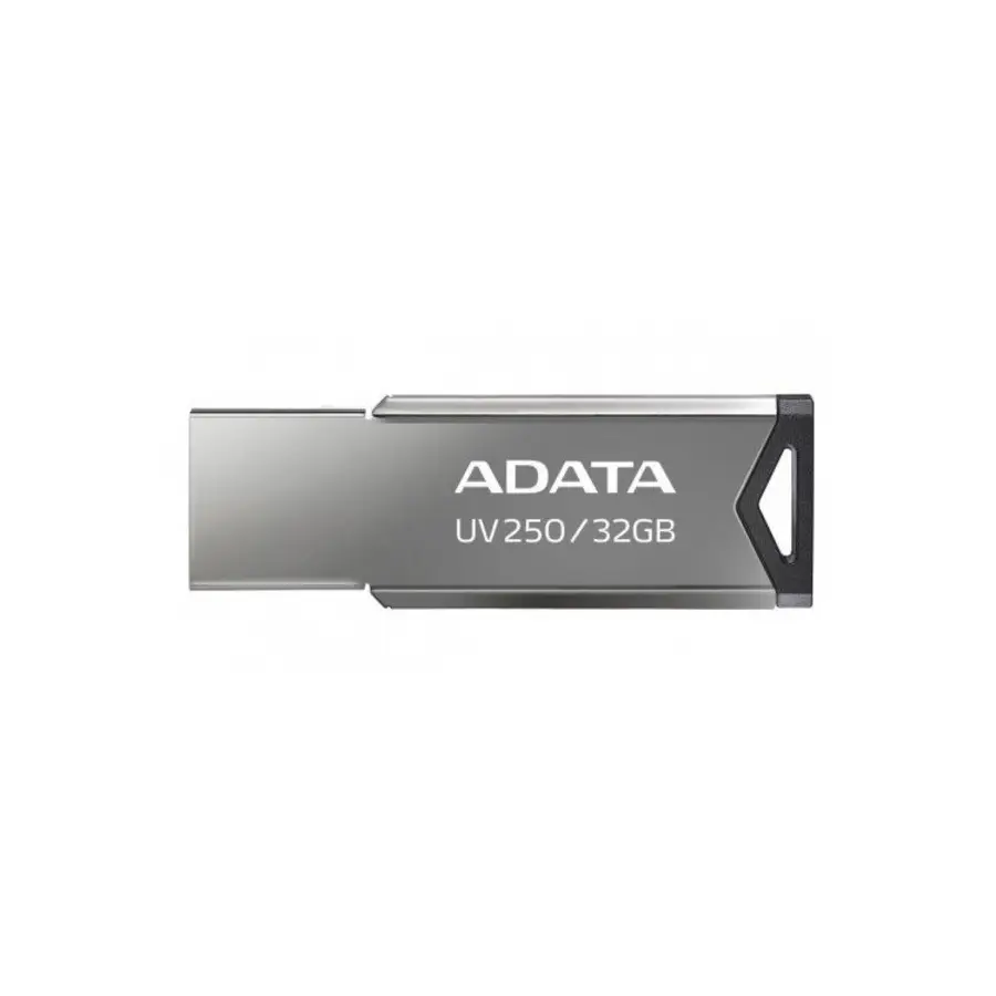 MEMORIA FLASH ADATA UV250 32GB USB 2.0 PLATA (AUV250-32G-RBK)