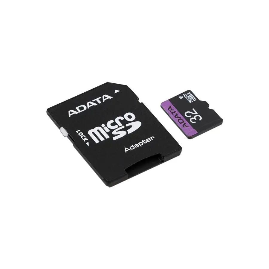 MEMORIA MICRO SDHC ADATA 32GB UHS-I U1 C/ADAPT (AUSDH32GUICL10-RA1)