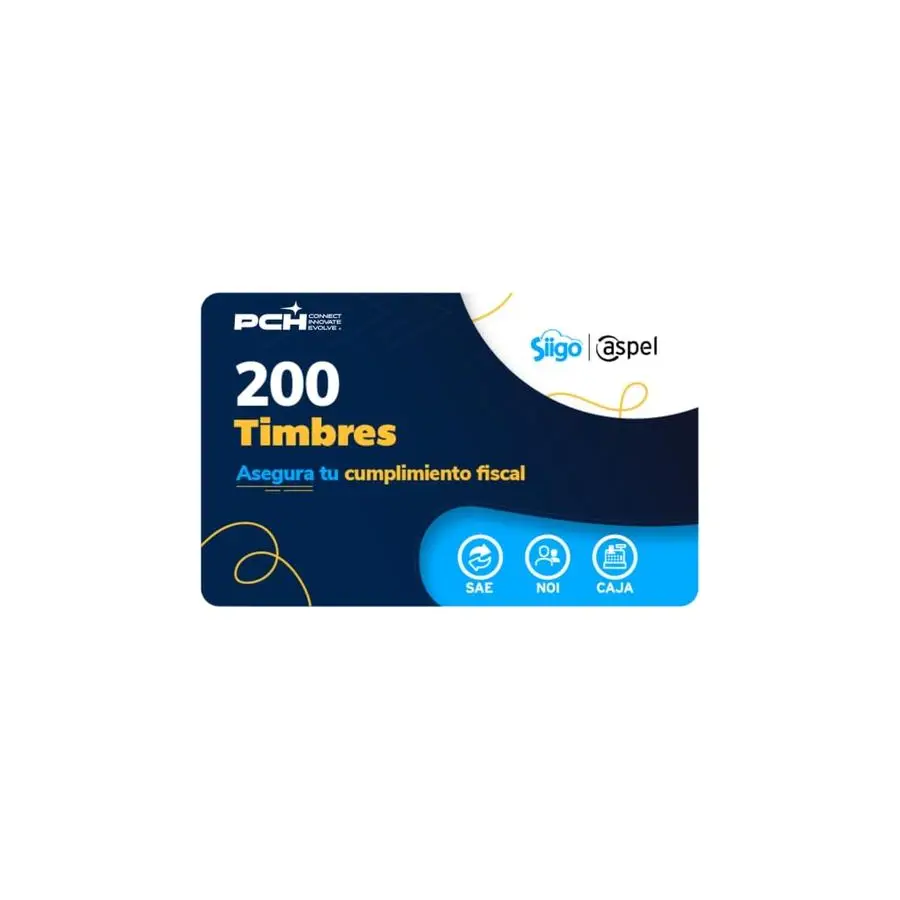 SIIGO ASPEL SELLADO CFDI 200 TIMBRES (FACTE/200)