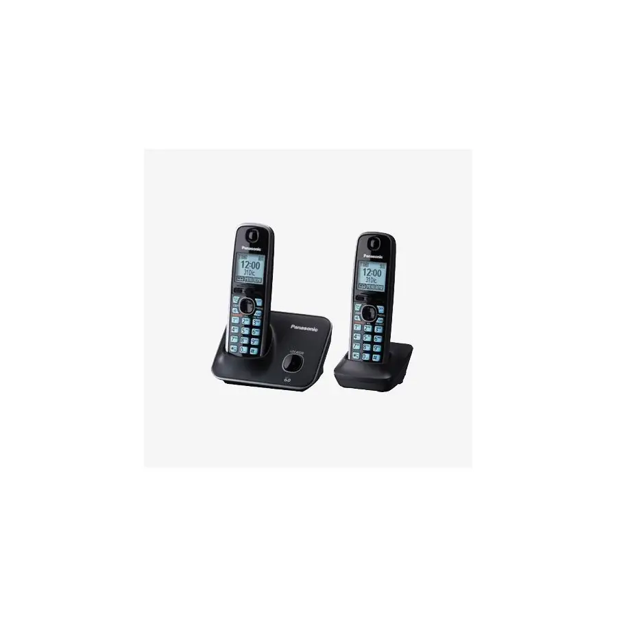 PANASONIC TELEFONO INALAMBRICO P. LCD 1.8 + 1 AURI NEGRO(KX-TG4112MEB)