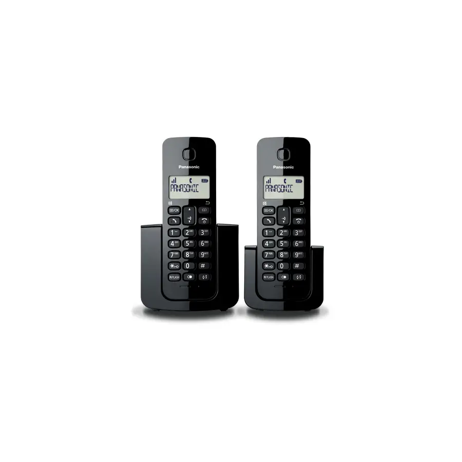 PANASONIC TELEFONO INALAMBRICO P.LCD 1.4 + 1 AURI NEGRO(KX-TGB112MEB)