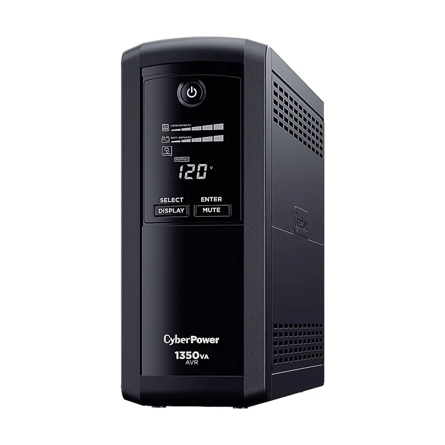 UPS/NO BREAK CYBERPOWER CP1350AVRLCDa 1350VA/815W LCD/AVR/10CONT