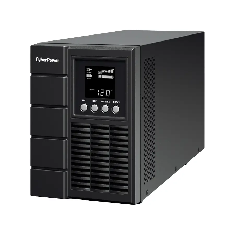 UPS/NO BREAK CYBERPOWER OLS1000a 1000VA/900W ONLINE/LCD COLOR/4CONT