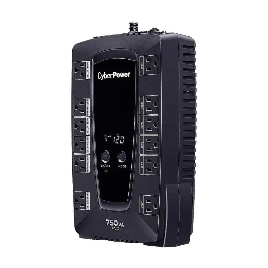 UPS/NO BREAK CYBERPOWER AVRG750LCD 750VA/450W LCD/AVR/12 CONT
