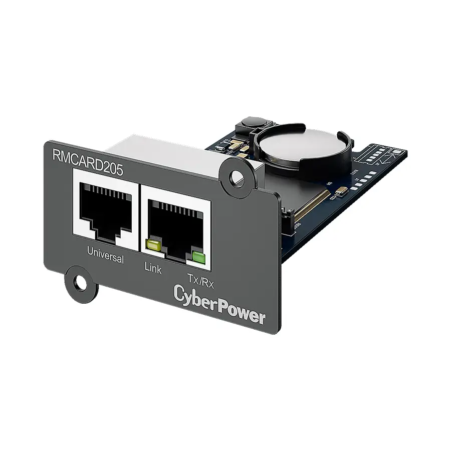 TARJETA PARA MONITOREO REMOTO CYBERPOWER RMCARD205 2 PTOS RJ45
