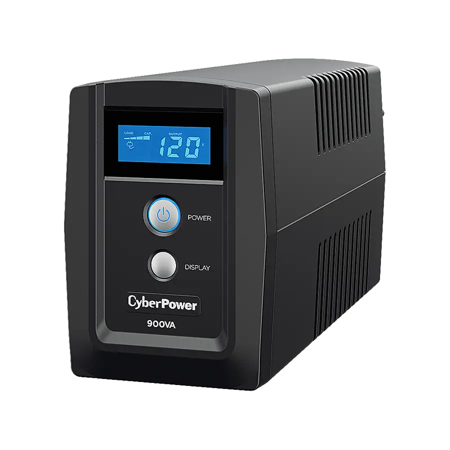 UPS/NO BREAK CYBERPOWER OM900ATLCD 900VA/420W LCD/AVR/6 CONT
