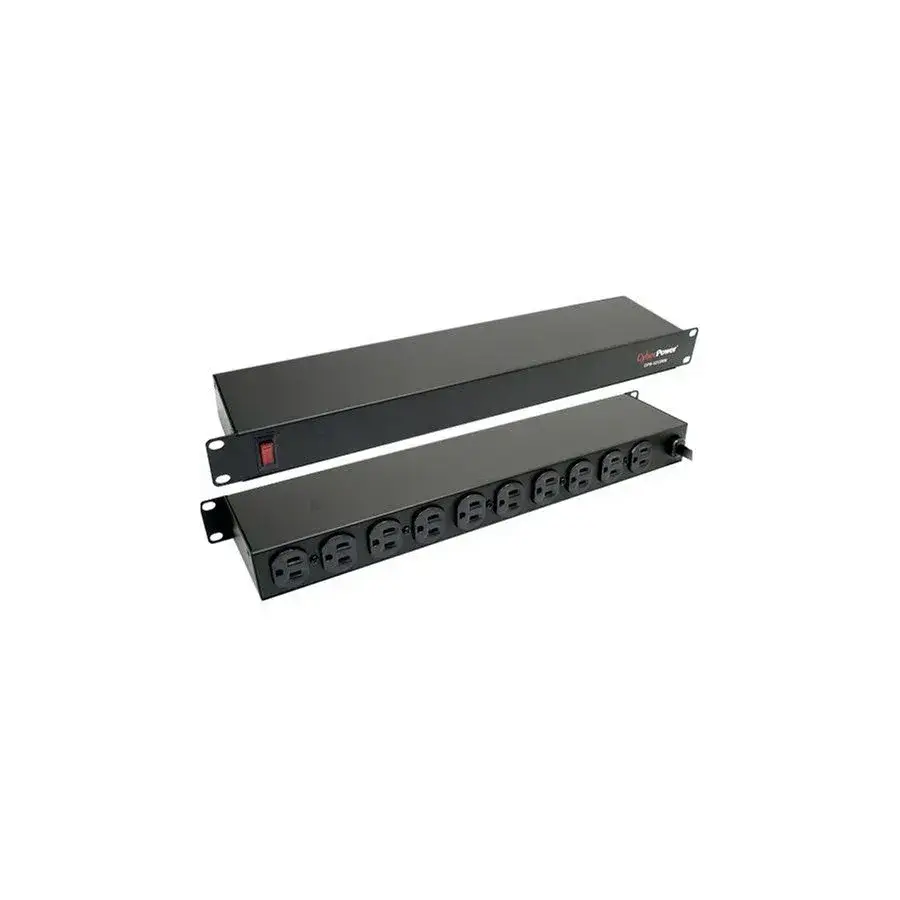 PDU BASICO CYBERPOWER CPS1215RM, 1U, 120V, NEMA 5-15P, 10 CONT 5-15R