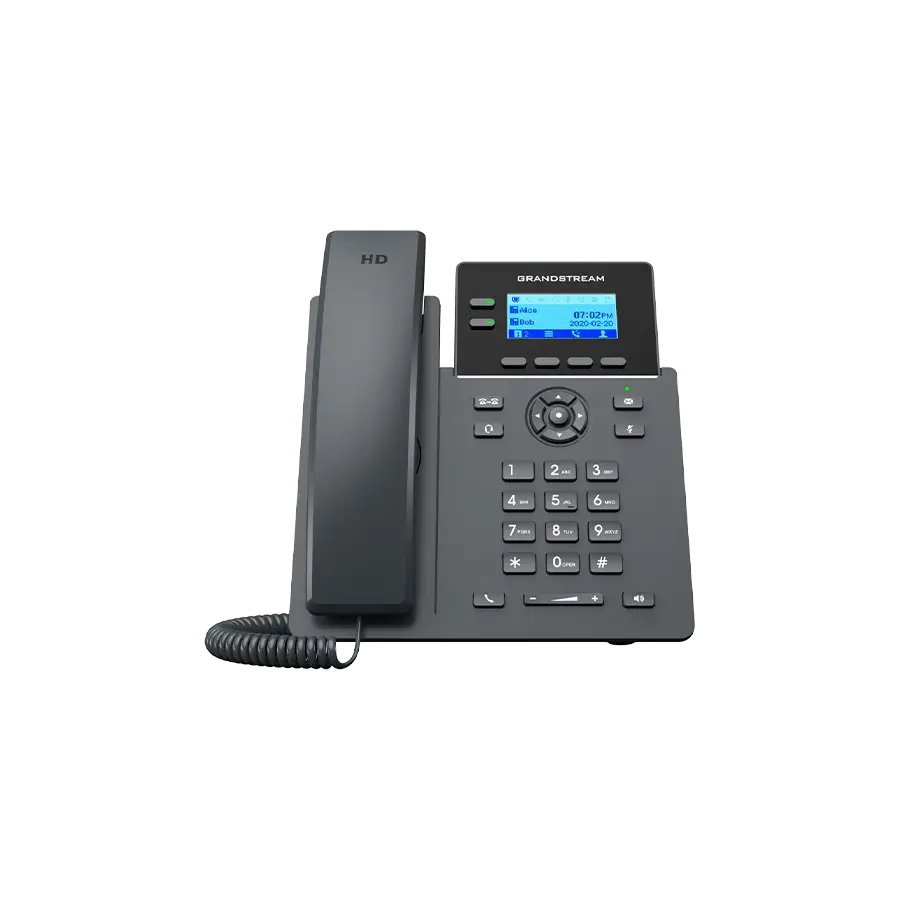 GRANDSTREAM TEL IP 2PTS FASTETHERNET 10/100 PANT LCD POE (GRP2602P)