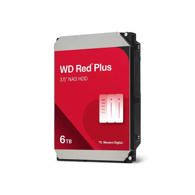 DISCO DURO INTERNO WD RED 6TB 3.5 256MB SATA 5400 NAS (WD60EFPX)