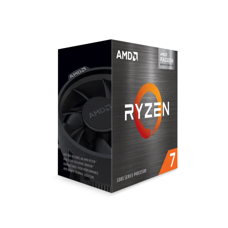 CPU AMD RYZEN 7 5700G RADEON GRAPHICS AM4 3.8GHz (100-100000263BOX)