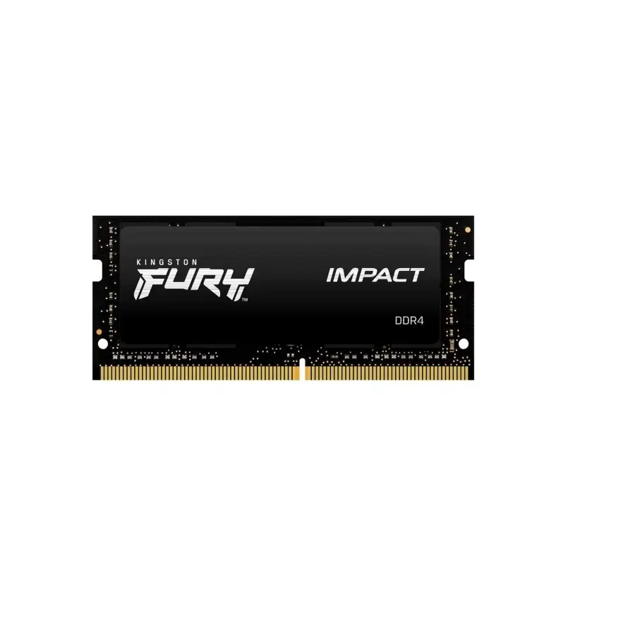 Memoria Ram Fury Impact Gamer Color Negro 16gb 1 Kingston Kf432s20ib/16