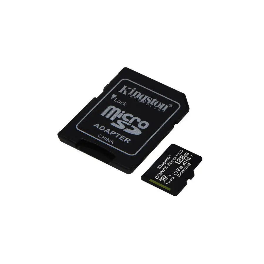MEMORIA MICRO SDCS3 KINGSTON 128GB CANVAS SEL PLUS G3 150MB SDCS3/128GB