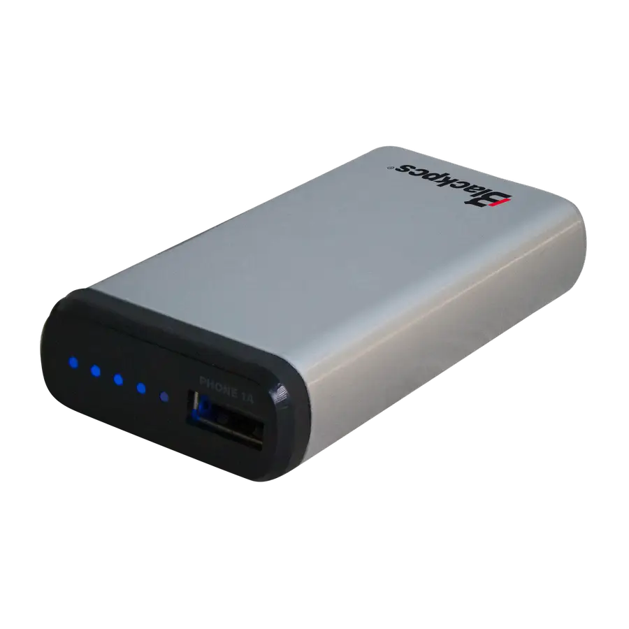 POWER STATION BLACKPCS 4000 MAH/5V PLATA (EPBS6-4000/5V)