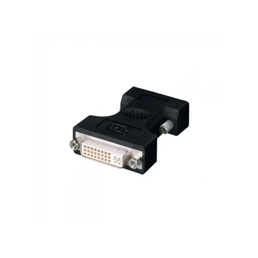 CONECTOR ADAPTADOR VGA MACHO A DVI HEMBRA