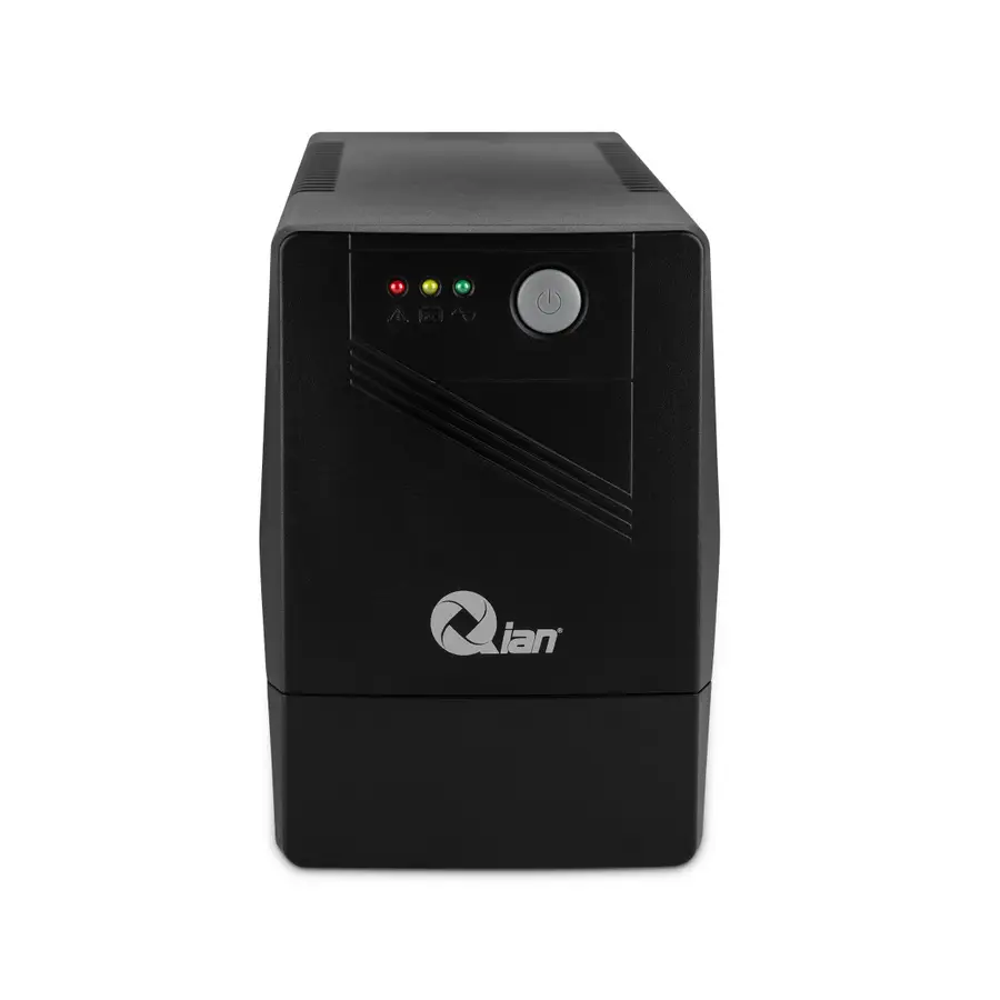 NOBREAK/UPS QIAN QEI-500V-01 /500VA /300W /120V /4 CONT /RESPALDO 12 MIN