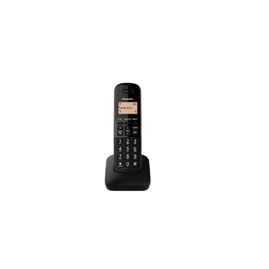 PANASONIC TELEFONO INALAMBRICO P.LCD 1.4 MODERNO NEGRO (KX-TGB310MEB)