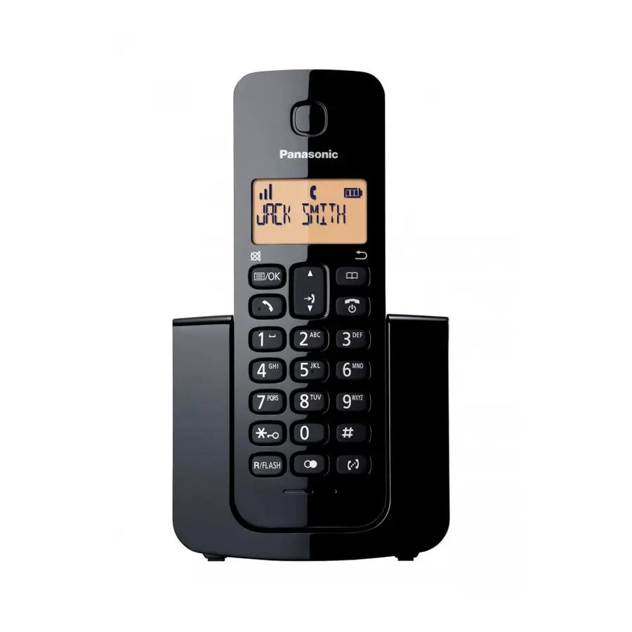 PANASONIC TELEFONO INALAMBRICO P.LCD 1.4 COMPACTO NEGRO(KX-TGB110MEB)