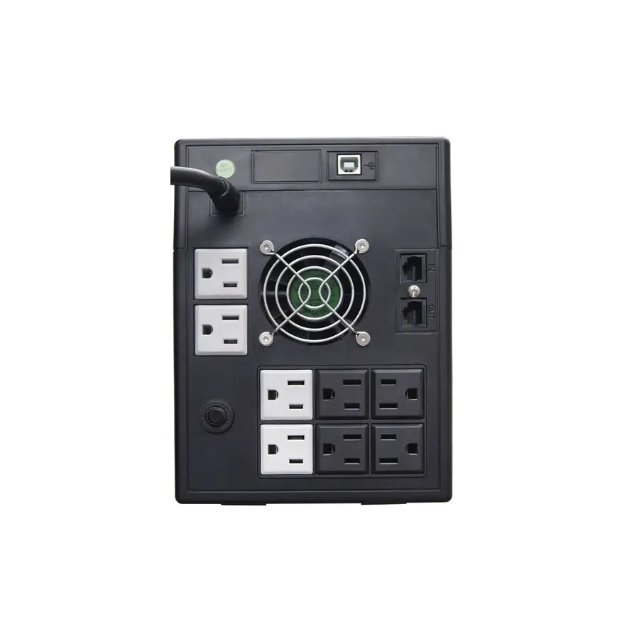 NO BREAK/UPS VICA 2200VA/1200W 10 TOMAS, RJ11/45 PANTALLA LCD (S 2200)
