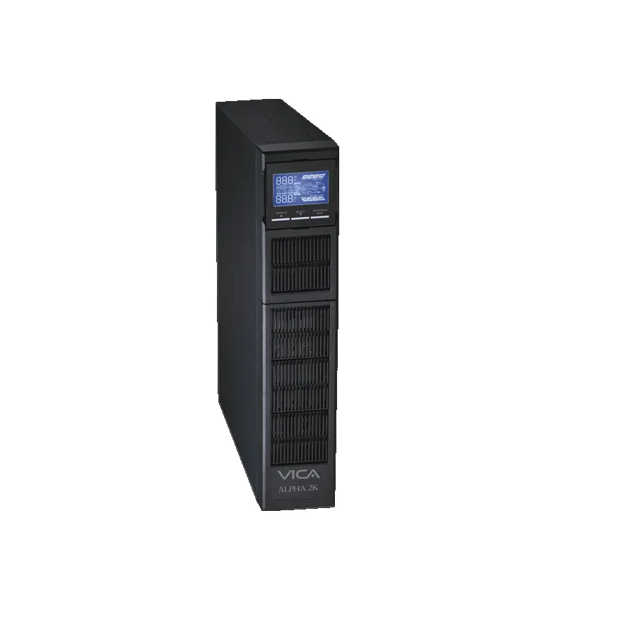 NO BREAK/UPS ONLINE DOBLE CONVERSION TORRE VICA 2KVA/2000W (ALPHA 2KVA)