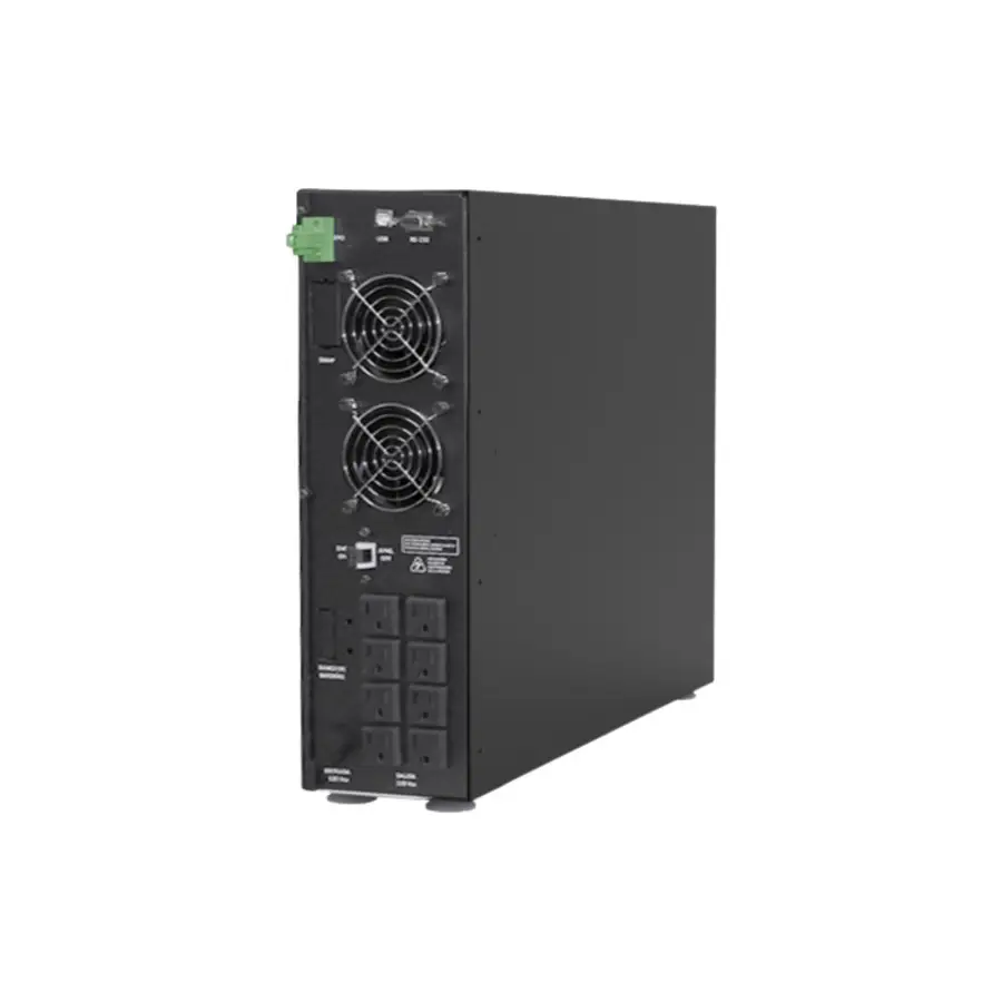 UPS/NO BREAK COMPLET UPS-1-093 ST-3KVA/3KW ON LINE RACK/TORRE/8CONT/120V