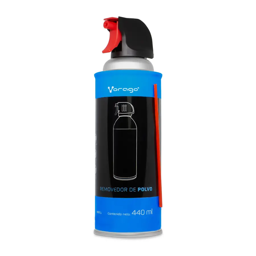 AIRE COMPRIMIDO VORAGO 440ML NO FLAMABLE 100% ECOLOGICO CLN-100