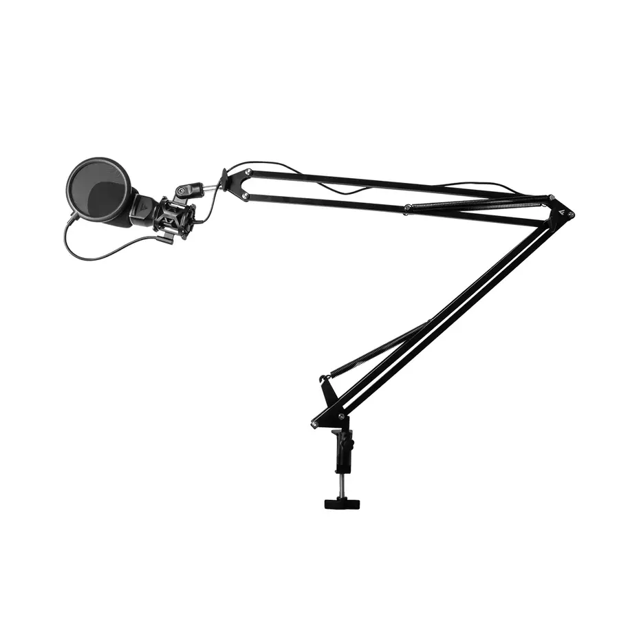 BRAZO PARA MICROFONO/CAMARA GAME FACTOR MOV 360° SOP 2KG NEGRO MAG500